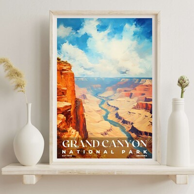 Grand Canyon National Park Poster, Travel Art, Office Poster, Home Decor | S6 - image6